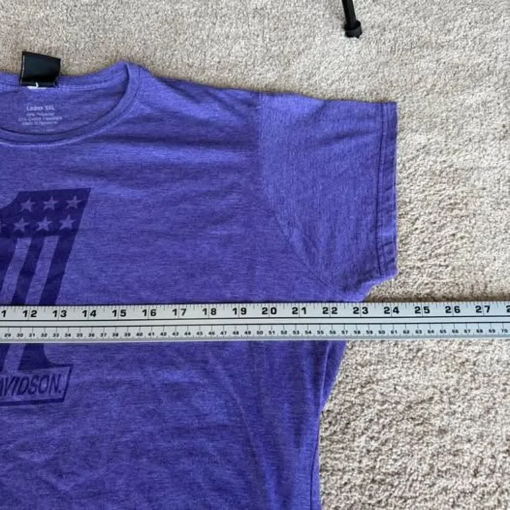 Women’s XXL Harley Davidson Shirt (PURPLE)